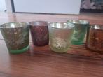 Riviera Maison waxinelicht glaasjes, Ophalen of Verzenden, Zo goed als nieuw, Overige materialen, Minder dan 25 cm