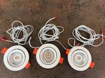 Innr recessed spots 3 stuks, Ophalen of Verzenden, Gebruikt, Plafondspot of Wandspot, Led