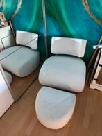 Apollo Schommelstoel + Voetenbank - ZGAN, Huis en Inrichting, Fauteuils, Ophalen, Zo goed als nieuw, 75 tot 100 cm, 50 tot 75 cm