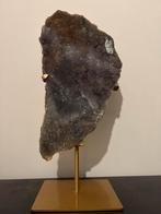 Amethist Slab op standaard, Verzamelen, Mineralen en Fossielen, Ophalen, Mineraal