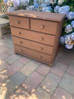 Grenen ladekast in kleur cacao, Ophalen