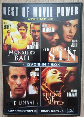 DVD box Best of Movie Power #2 (4 actiefilms) beschikbaar voor biedingen