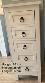 Ladekast hout, Huis en Inrichting, Ophalen, Minder dan 50 cm, Gebruikt, 5 laden of meer