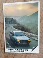 Peugeot 505 Break/Familial (Duits) brochure 1983, Ophalen of Verzenden, Zo goed als nieuw, Peugeot, Peugeot