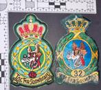 Lotje patches/rangen USAFE 32ND Wolfhounds vlb Soesterberg, Verzenden, Luchtmacht, Amerika, Embleem of Badge