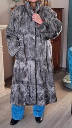 Prachtige vintage bontjas Perzisch lam echt bont, Ophalen of Verzenden, Zo goed als nieuw, Maat 42/44 (L), Bruin