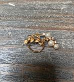 Zilveren (double) broche uit Arezzo, Ophalen of Verzenden, Zilver, Broche