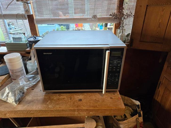 Sharp combimagnetron vrijstaande R961, Witgoed en Apparatuur, Magnetrons, Ophalen