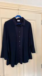 Mooie set blouse/vest maat 52, Ophalen of Verzenden, Zo goed als nieuw, Maat 46/48 (XL) of groter, Blauw