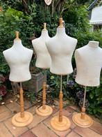 Vintage Paspop op Houten Standaard, Antiek en Kunst, Ophalen of Verzenden, Heren