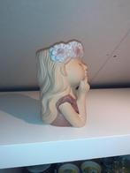 Bloempot Meisje met Bloemenkrans, Niet bekend, Niet bekend, Overige kleuren, Verzenden