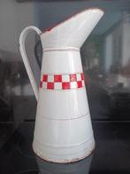 Antiek emaille melkkan, Ophalen of Verzenden