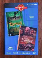 DVD Tarzan en Young Ivanhoe; 2 speelfilms, Cd's en Dvd's, Dvd's | Avontuur, Ophalen of Verzenden, Vanaf 12 jaar, Zo goed als nieuw