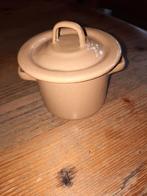 Klein beige emaille pannetje, Ophalen of Verzenden