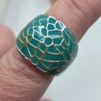 Ring maat 19, Sieraden, Tassen en Uiterlijk, Ringen, Overige materialen, 19 tot 20, Ophalen of Verzenden, Dame