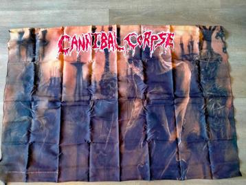 Cannibal Corpse metal muziek vintage band vlag groep 1993 beschikbaar voor biedingen
