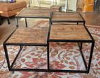 Mango houten salon tafel, Huis en Inrichting, Tafels | Salontafels, Ophalen, 50 tot 100 cm, Rond, 50 tot 100 cm