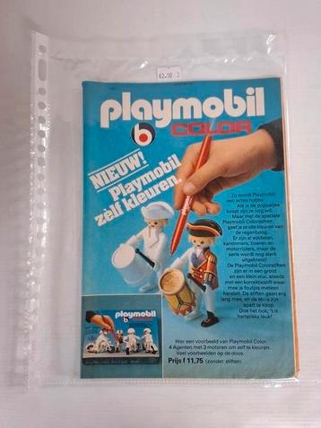 Vintage Playmobil Color reclame advertentie          #2 beschikbaar voor biedingen