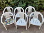 tuinstoelen, Tuin en Terras, Ophalen, Gebruikt, Kunststof, Stapelbaar