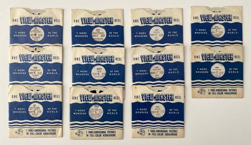viewmaster schijfjes "Wonders of the Word" 11 stuks, Verzamelen, Speelgoed, Zo goed als nieuw, Ophalen of Verzenden