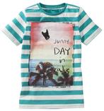 HEMA groen gestreept jongens t-shirt shirt maat 122-128, Kinderen en Baby's, Kinderkleding | Maat 122, Nieuw, Ophalen of Verzenden