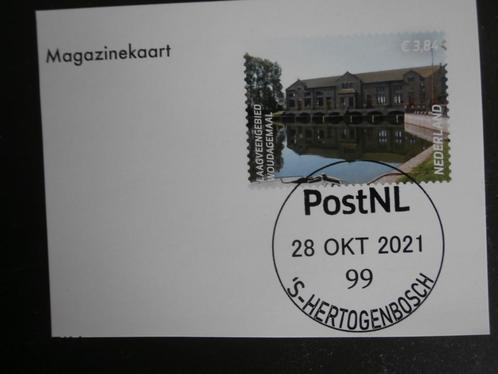 NL 2021; VOORDRUKZEGEL WOUDAGEMAAL LEES, Postzegels en Munten, Postzegels | Nederland, Gestempeld, Na 1940, Verzenden