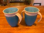 Munchkin drinkbeker 2 stuks blauw samen 5 euro, Ophalen of Verzenden, Zo goed als nieuw, Overige typen