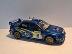 Subaru Impreza WRC Rally Monte Carlo 2002 Makinen 1/18, Ophalen of Verzenden, Gebruikt, Auto, Solido