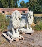 Zandsteen look grote leeuwen, Tuin en Terras, Ophalen of Verzenden, Nieuw, Beton, Dierenbeeld