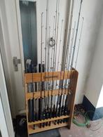 Partij hengels: spinhengels en vaste hengels, Ophalen, Gebruikt, Onbekend, Onbekend