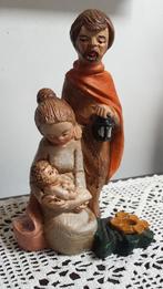 Vintage Polystone KERST-BEELDE ~ de Heilige Familie ~ 17,5 H, Ophalen of Verzenden, Huis en Inrichting