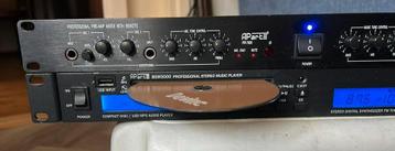 Audio: APART Pir7600 Amplifier, BGM3000 player. beschikbaar voor biedingen
