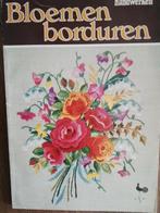 Bloemen borduren, Hobby en Vrije tijd, Borduren en Borduurmachines, Ophalen of Verzenden, Zo goed als nieuw, Handborduren, Patroon