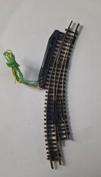 Roco #2456 Elektrische meegebogen spoorwisse, Gebruikt, Gelijkstroom, Rails, Ophalen of Verzenden