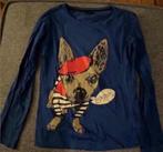 Shirt met hondje in maat 134, Kinderen en Baby's, Kinderkleding | Maat 134, Ophalen, Gebruikt, Meisje, Shirt of Longsleeve
