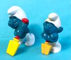 Smurf met schep / varianten / smurfen., Verzamelen, Smurfen, Poppetje, Figuurtje of Knuffel, Zo goed als nieuw, Verzenden