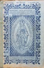 Maandschriftboekje, Antiek en Kunst, Antiek | Boeken en Bijbels, Ophalen of Verzenden