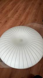 Glazen plafondlamp 50 cm diameter, Ophalen, Zo goed als nieuw, Rond