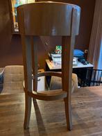 Vintage Satelliet Barkruk - Polen, Ophalen, Gebruikt, Met voetsteun, Hout