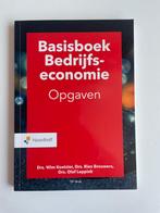 Nieuw: M.P Brouwers - Basisboek bedrijfseconomie opgaven, M.P Brouwers; W. Koetzier; O.A. Leppink, Ophalen of Verzenden, Management