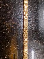18 k verguld goud gold plated 8mm ketting, Ophalen of Verzenden, Nieuw, Goud, Goud