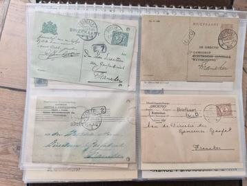 Briefkaart correspondentie gasfabriek Franeker jaren '20 beschikbaar voor biedingen