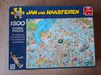 Jan van Haasteren 1500 stukjes - Tropisch Zwemparadijs, Ophalen, 500 t/m 1500 stukjes, Zo goed als nieuw, Legpuzzel