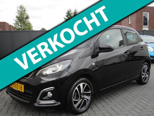 Peugeot 108 1.0 e-VTi Allure Led Airco Navi 66dkm 12 mnd Gar, Auto's, Peugeot, ABS, Achteruitrijcamera, Airbags, Airconditioning
