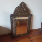 Oude Spiegel met Geslepen Glas, Ophalen of Verzenden, Rechthoekig