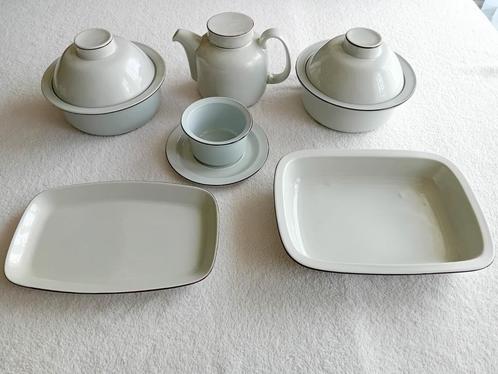 Figgjo Flint Norway servies grijs zandkleur puntgaaf, Huis en Inrichting, Keuken | Servies, Zo goed als nieuw, Overige typen, Overige stijlen