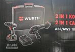 Splinternieuw Wurth abs 18 compact 2-in-1 m-cube set 5-delig, Ophalen of Verzenden, Nieuw