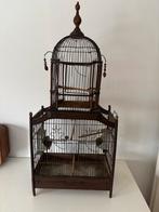 Antieke Franse vogelkooi (vintage decoratief vogel kooi), Antiek en Kunst, Ophalen of Verzenden