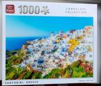 King puzzel 1000 stukjes Santorini Griekenland, Ophalen of Verzenden, 500 t/m 1500 stukjes, Zo goed als nieuw, Legpuzzel