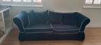 Donkerblauwe 2-zits bank, Ophalen, Klassiek, 150 tot 200 cm, Tweepersoons